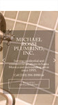 Mobile Screenshot of michaelrossiplumbing.com